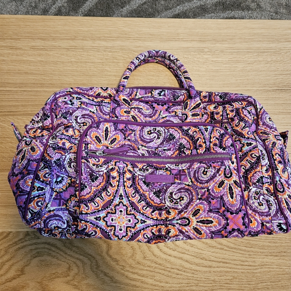 Vera Bradley Compact Weekender Dream Tapestry